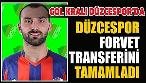 DÜZCESPOR'A GOLCÜ TRANSFERİ