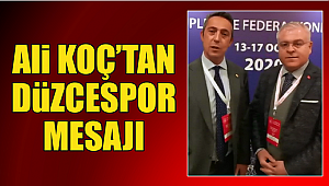 ERKAN SEÇKİN FENERBAHÇE BAŞKANI KOÇ'LA GÖRÜŞTÜ