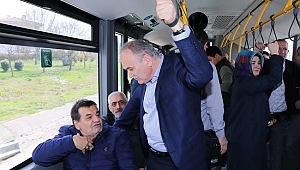 FARUK BAŞKAN OTOBÜSE DAVET EDİLDİ