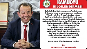 TANJU ÖZCAN, YHT İÇİN ERDOĞAN'DAN RANDEVU İSTEDİ