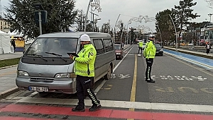 TRAFİK EKİPLERİNDEN KAÇIŞ YOK