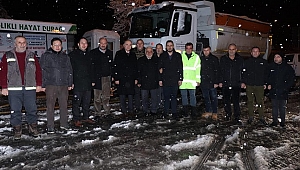 BELEDİYE KARDA DA TEYAKKUZDA