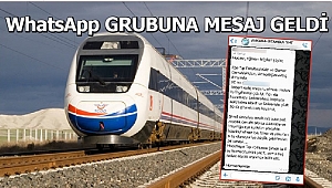 HIZLI TRENE 'TORPİL' KARIŞTI