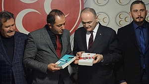 ÖZLÜ’DEN MHP’YE ZİYARET