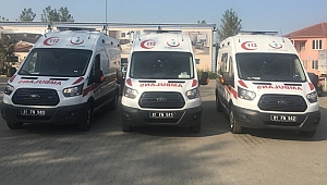 TÜRKİYE'NİN EN GENÇ AMBULANSLARI DÜZCE'DE