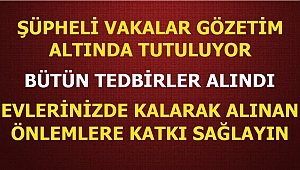 POZİTİF VAKALAR SONRASI VALİLİKTEN AÇIKLAMA