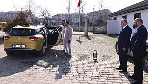 TAKSİLERE KORONAVİRÜS İLAÇLAMASI