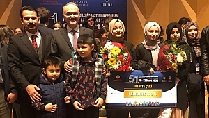 TÜBİTAK'TAN ÖDÜL