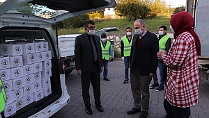 BELEDİYE SICAK YEMEK DAĞITIMINA BAŞLADI