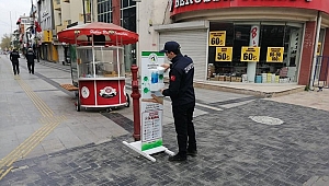 DÜZCE'DE HER YERE DEZENFEKTAN KONDU