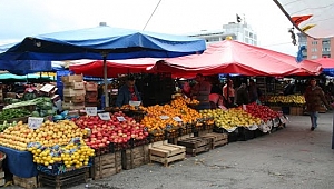 İLÇE PAZARYERLERİ KAPATILDI
