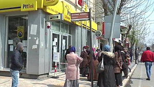 PTT ŞUBELERİ KAPATILDI