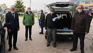 TSO'DAN ÜYELERİNE MASKE DESTEĞİ