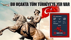 19 MAYIS'A ÖZEL UÇUŞ