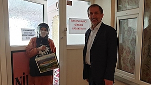 BİROL ŞAHİN'DEN BERBER VE KUAFÖRLERE DESTEK