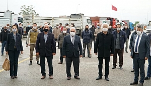 KAMYONCU ESNAFINA MASKE DESTEĞİ