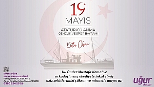 UĞUR OKULLARI'NDAN KUTLAMA