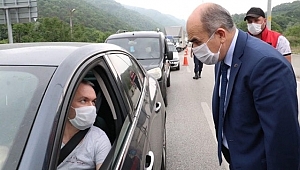 VALİ YOL KONTROLÜNDE