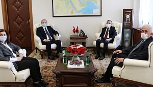 AK PARTİ'DEN VALİ ATAY'A ZİYARET
