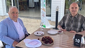 FARUK ÖZLÜ BEDRETTİN DALAN'I AĞIRLADI
