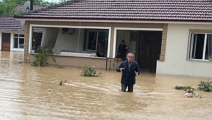 GÖLYAKA'DA SELİN YOL AÇTIĞI TAHRİBAT BÜYÜK