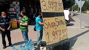 KALDIRIM İŞGALİ BİTMİYOR