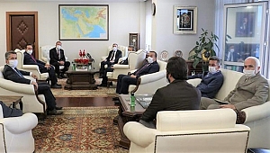 MHP'DEN VALİ ATAY'A ZİYARET