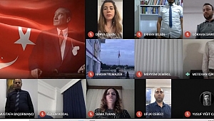 UĞUR'DA ONLİNE KARNE TÖRENİ