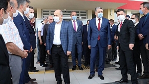 VALİ DAĞLI SAMSUN'A UĞURLANDI