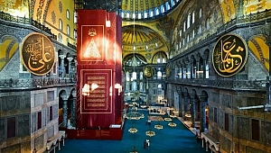 AYASOFYA'DA 86 YIL SONRA İLK NAMAZ