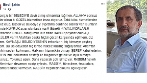BİROL ŞAHİN'DEN KİMSEYE AVANTA YOK!