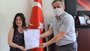 GÖRME ENGELLİ AHİZER ÖĞRETMEN GÖREVE BAŞLADI