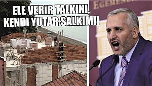 İBRAHİM KORKMAZ KAÇAK İNŞAATTA YAKALANDI!