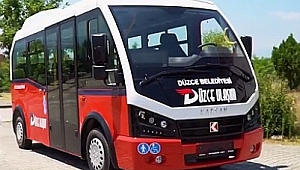 DÜZCE'DE YENİ TOPLU ULAŞIM SİSTEMİ EYLÜL'DE