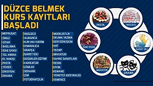 BELMEK KURSLARI YENİDEN BAŞLIYOR