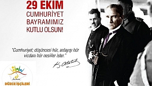 DİDER CUMHURİYET BAYRAMINIZI KUTLAR
