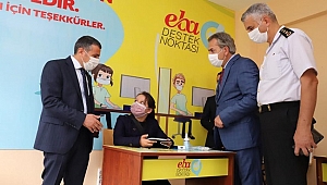 OKULU OLMAYAN 77 KÖYE EBA DESTEK NOKTASI