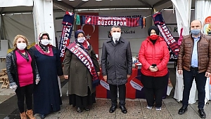 VALİ ATAY'DAN DÜZCESPOR'A DESTEK