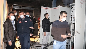 DEVLET HASTANESİ'NDE TRAFO PATLADI