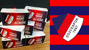 DÜZCESPOR İÇİN ÖZEL MASKE
