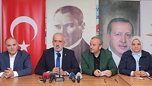 VEKİLLER VE BAŞKANLARDAN DA MUSTAFA KESKİN'E DESTEK