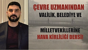 ÇEVRE UZMANI TEMİZ HAVA İÇİN ÇÖZÜMÜ ANLATTI