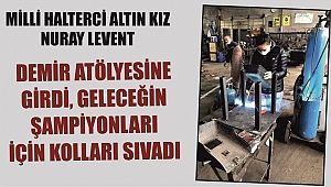 DÜNYA ŞAMPİYONU, HALTERCİLER İÇİN KOLLARI SIVADI