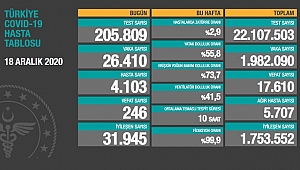 KORONADA SON DURUM: 246 VEFAT DAHA