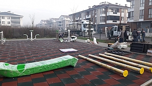 BEYCİLER'DE HEM ÇOCUKLARA HEM DE YETİŞKİNLERE PARK