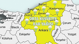 BOLU DAĞI'NDA BUZLANMAYA DİKKAT!