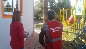 DÜZCE'DE TÜM OKULLAR TEMİZ