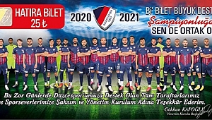 DÜZCESPOR'DAN