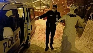 SOKAĞA ÇIKAN KARDAN KADINA CEZA!