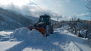 25 KÖY YOLU ULAŞIMA KAPALI